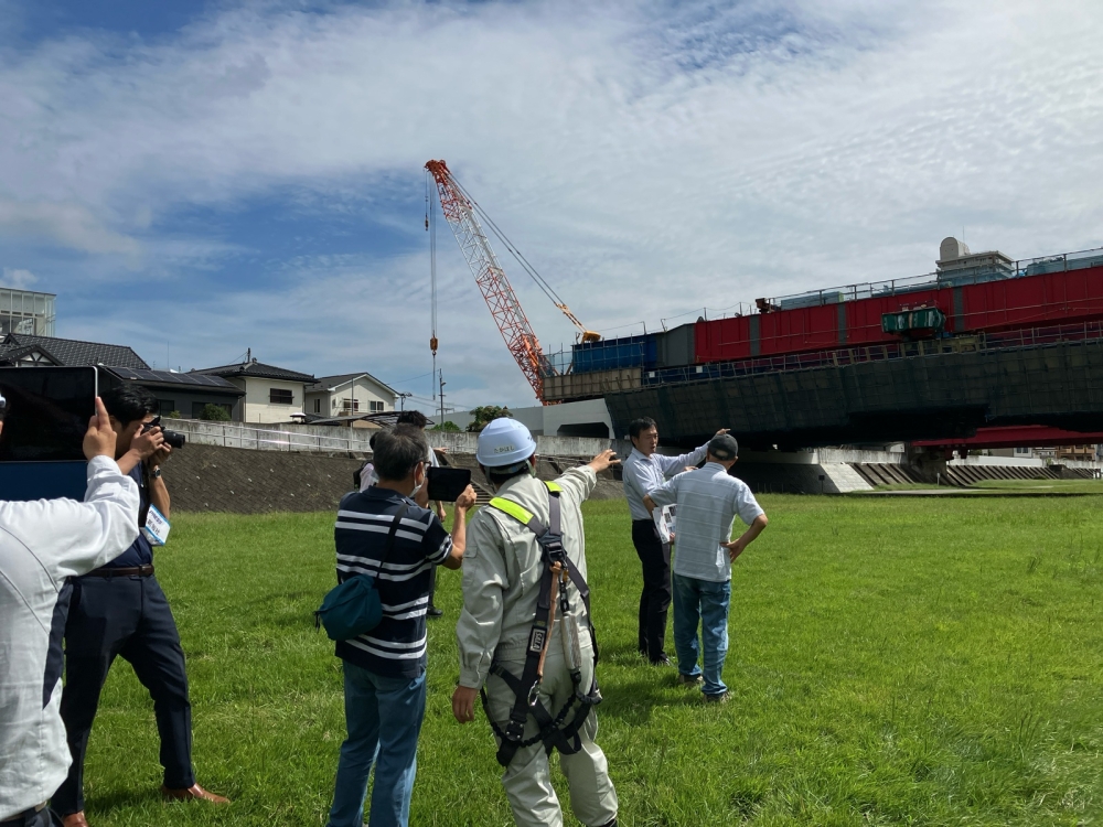 現場見学会（地域住民の皆様）