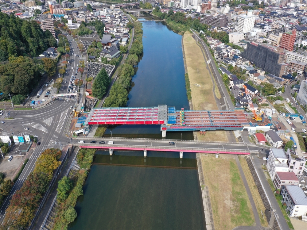 ドローン空撮(10月22日撮影)