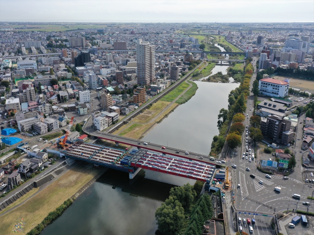 ドローン空撮(10月22日撮影)