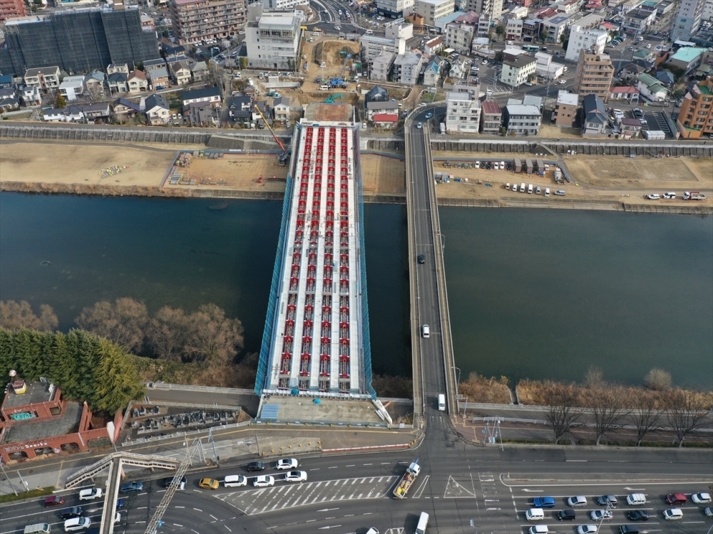 ドローン空撮(1月22日撮影)