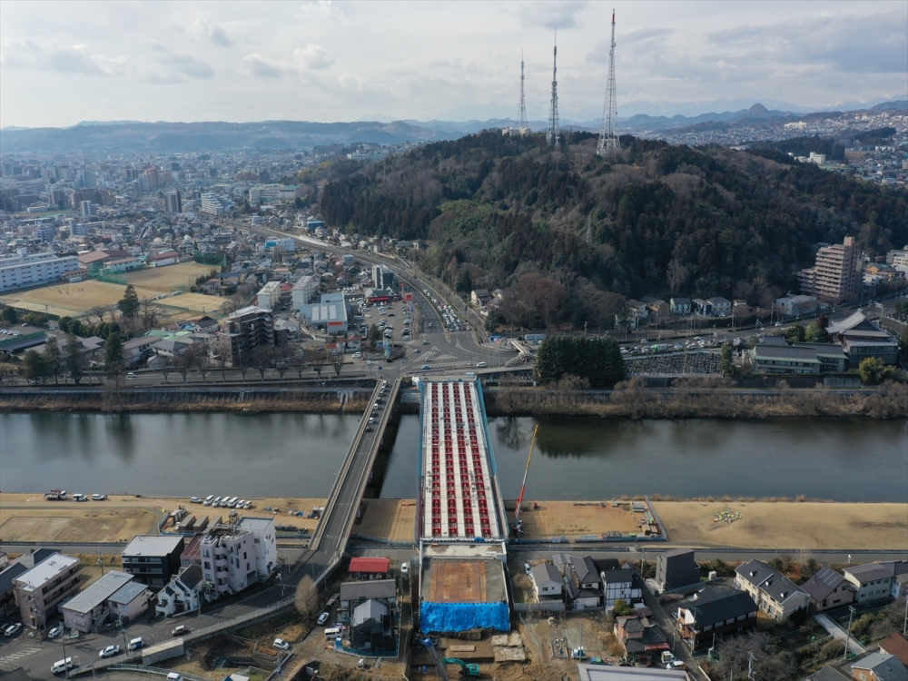 ドローン空撮(1月22日撮影)