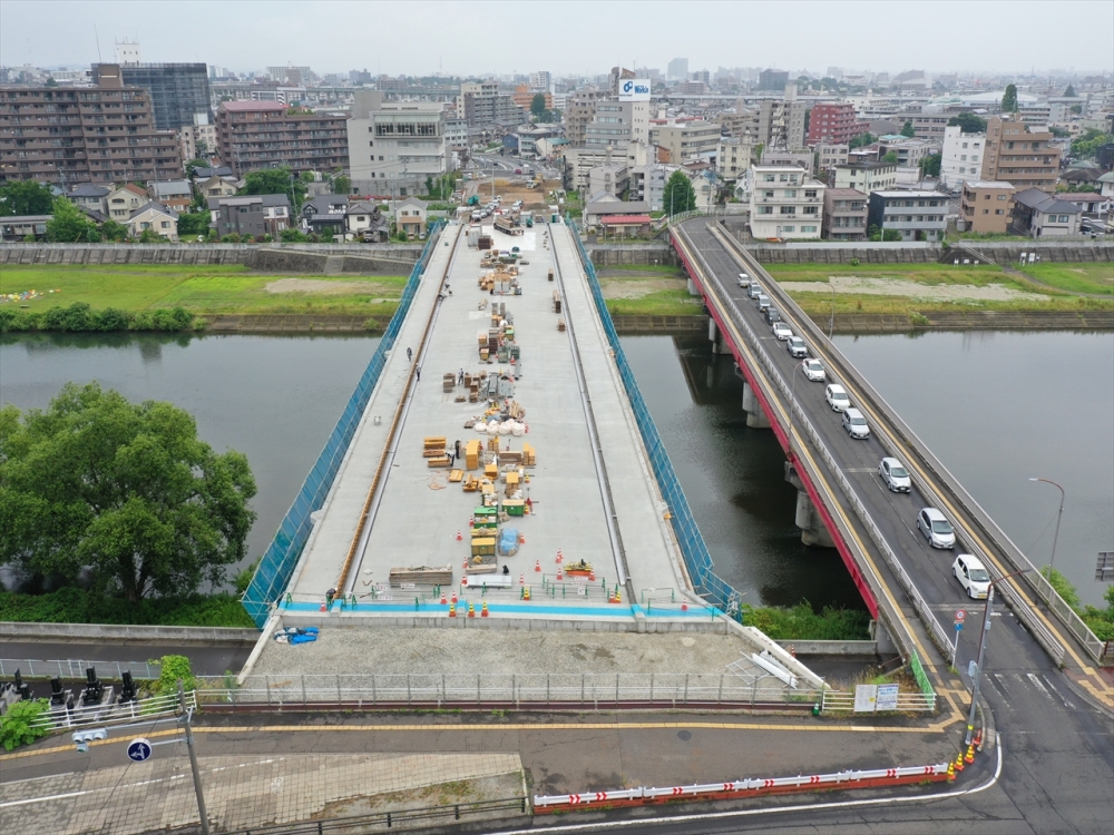 ドローン空撮（6月24日撮影）